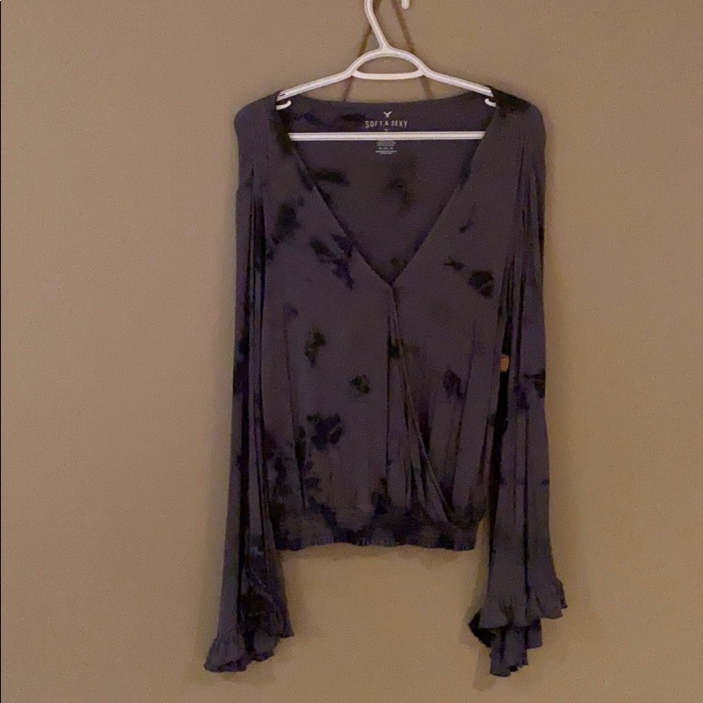 American Eagle Flared Arm Long Sleeve